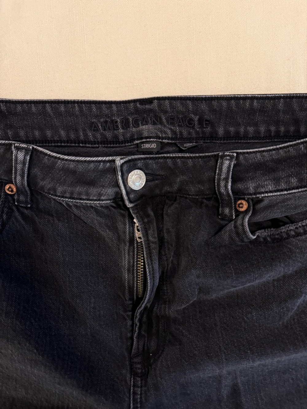 American Eagle Outfitters Women’s Stretch Black Jeans - Straight Fit
